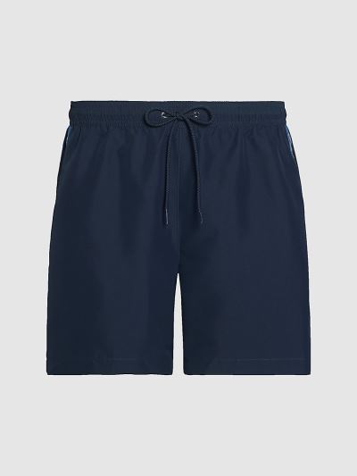 Calvin Klein Fürdőruha HU608356 | Calvin Klein Core Logo Medium Drawstring Férfi Úszónadrág Fekete